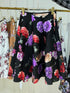 Women Floral Print Flared Skirts